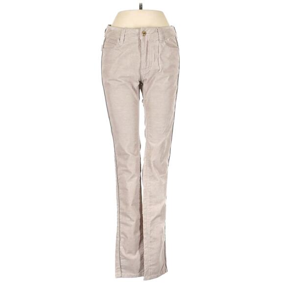 ZADIG & VOLTAIRE Eva Velours skinny corduroy pants in greige Size 36 Small NEW - Picture 2 of 9